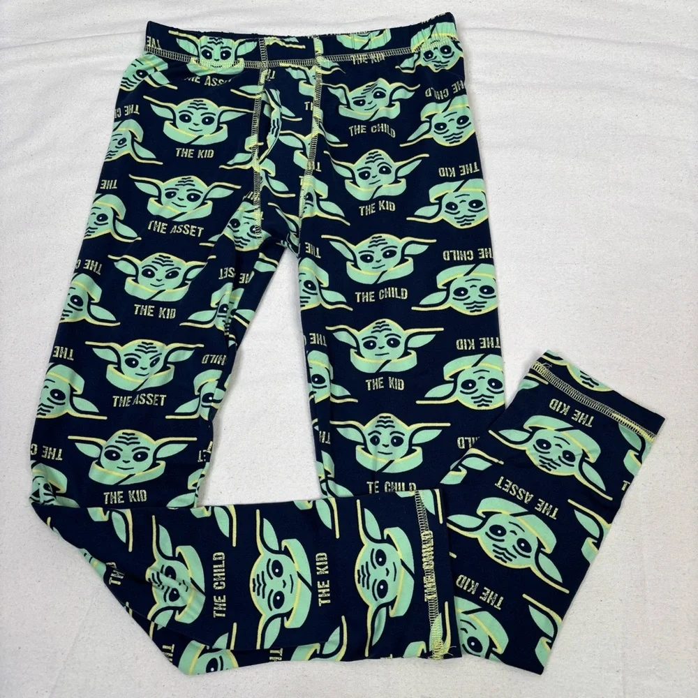 Boys Mandalorian Pajamas Climate Right CuddlDuds Size Large Pants‎ & Long Sleeve